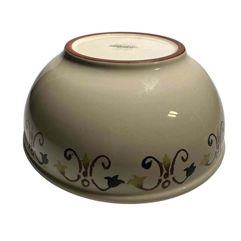 ARTIMINO Tuscan Countryside Large Serving Bowl 9 Inches